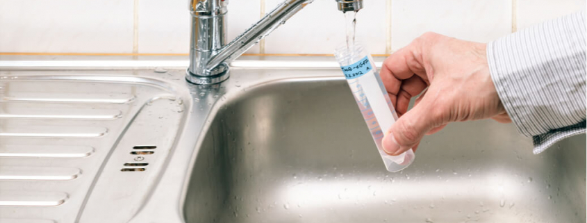 legionella testing office kitchen sink