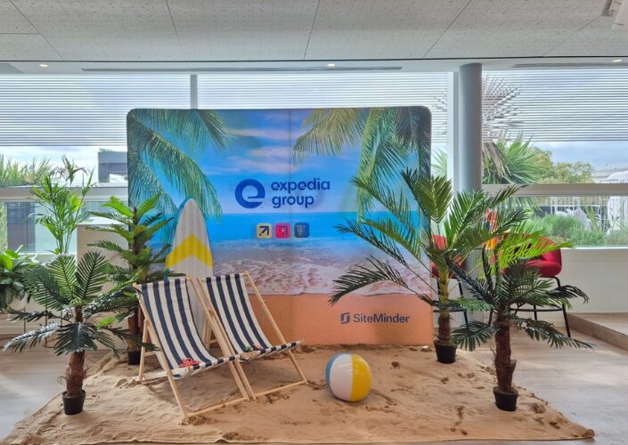 Indoor Beach Party Styling